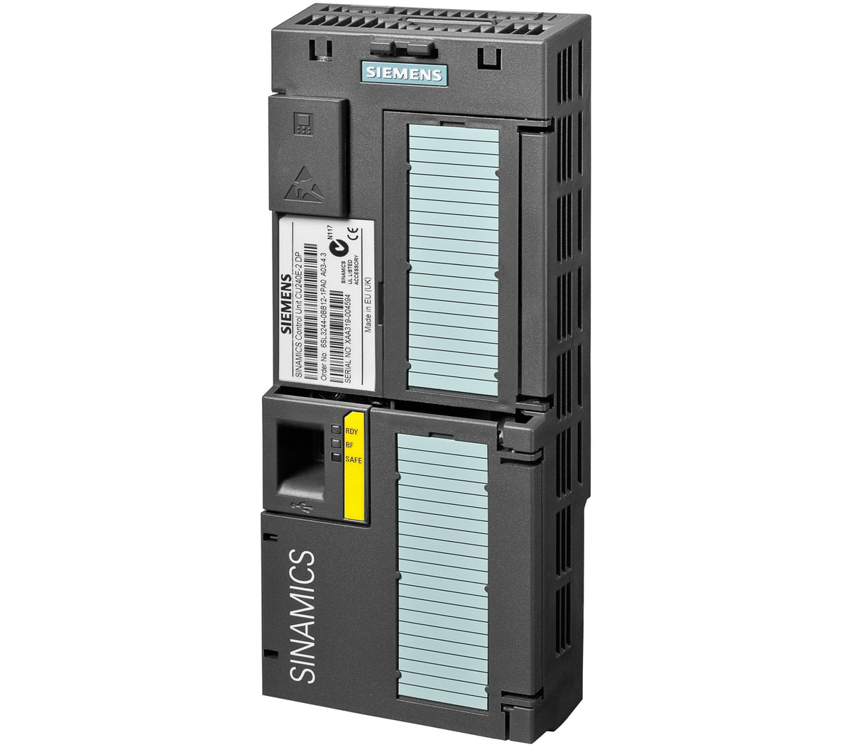 6SL3244-0BB12-1FA0, SINAMICS G120, CU240E-2 PN, vezérlőegység, Siemens