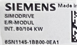 6SN1145-1BB00-0EA1, E/R module, 80/104kW