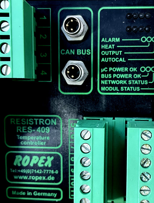 RES409/400VAC, Resistron RES-409, temperature controller, ROPEX