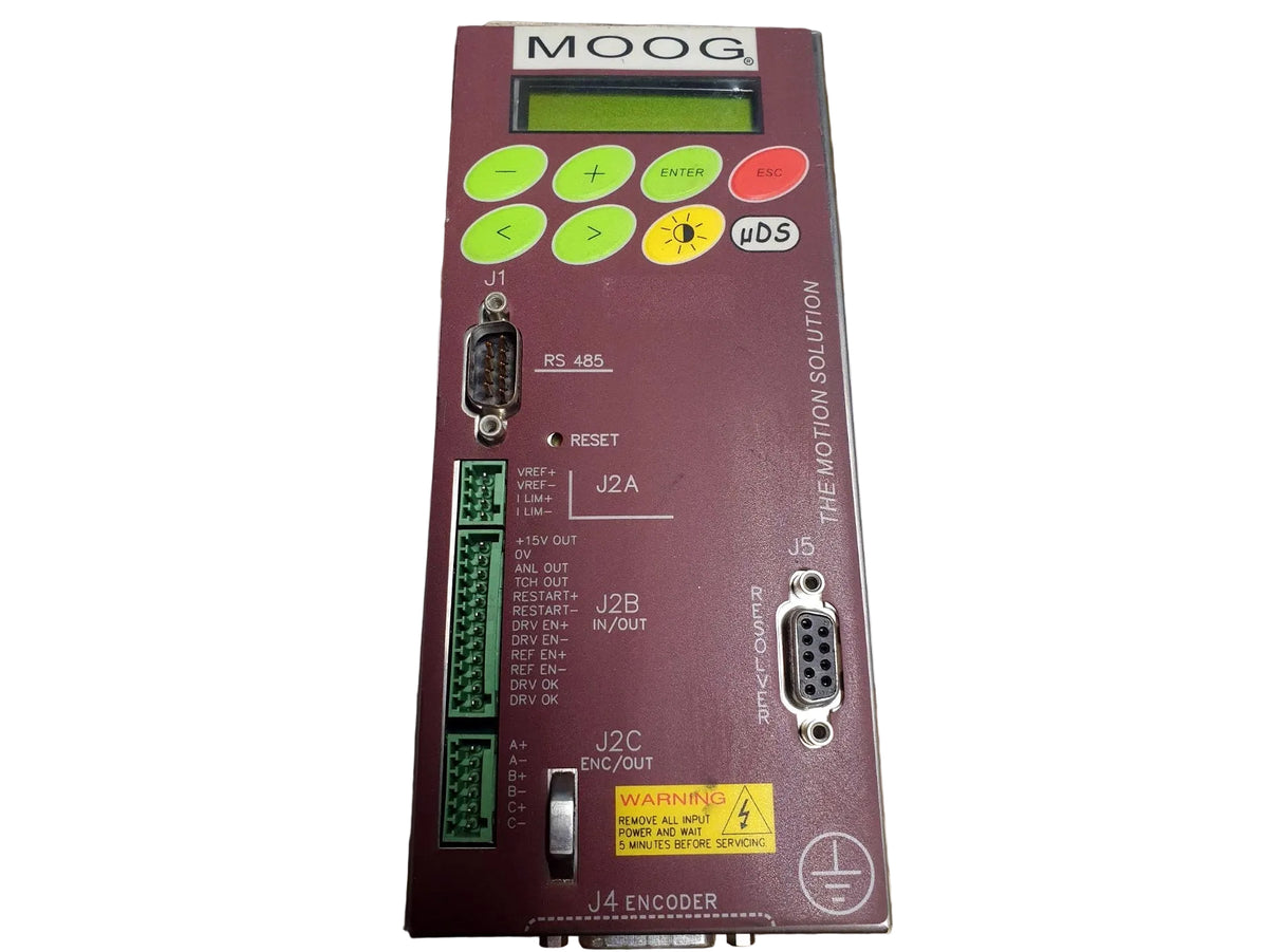 T360-003B-311001, Moog MicroDS (T360-as széria), digitális szervóvezérlő, 3Arms, Moog