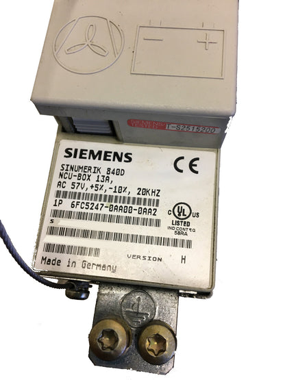 6FC5247-0AA00-0AA2, Sinumerik 840D, NCU-BOX, numerische Steuerungseinheit Kartengehäuse, mit Netzteil
