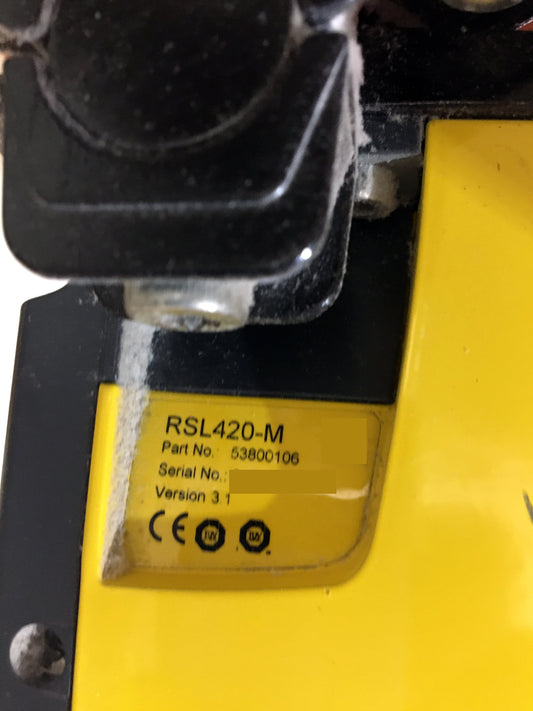 RSL420-M, 5300106, 4.5 m-es biztonsági lézerszkenner, Leuze