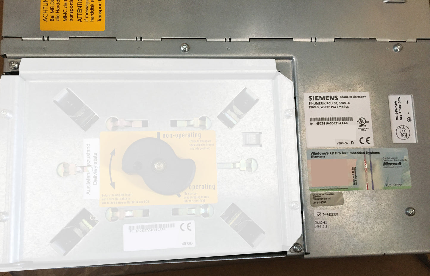 6FC5210-0DF21-2AA0, Sinumerik PCU50 modul, Siemens, ipc-modul