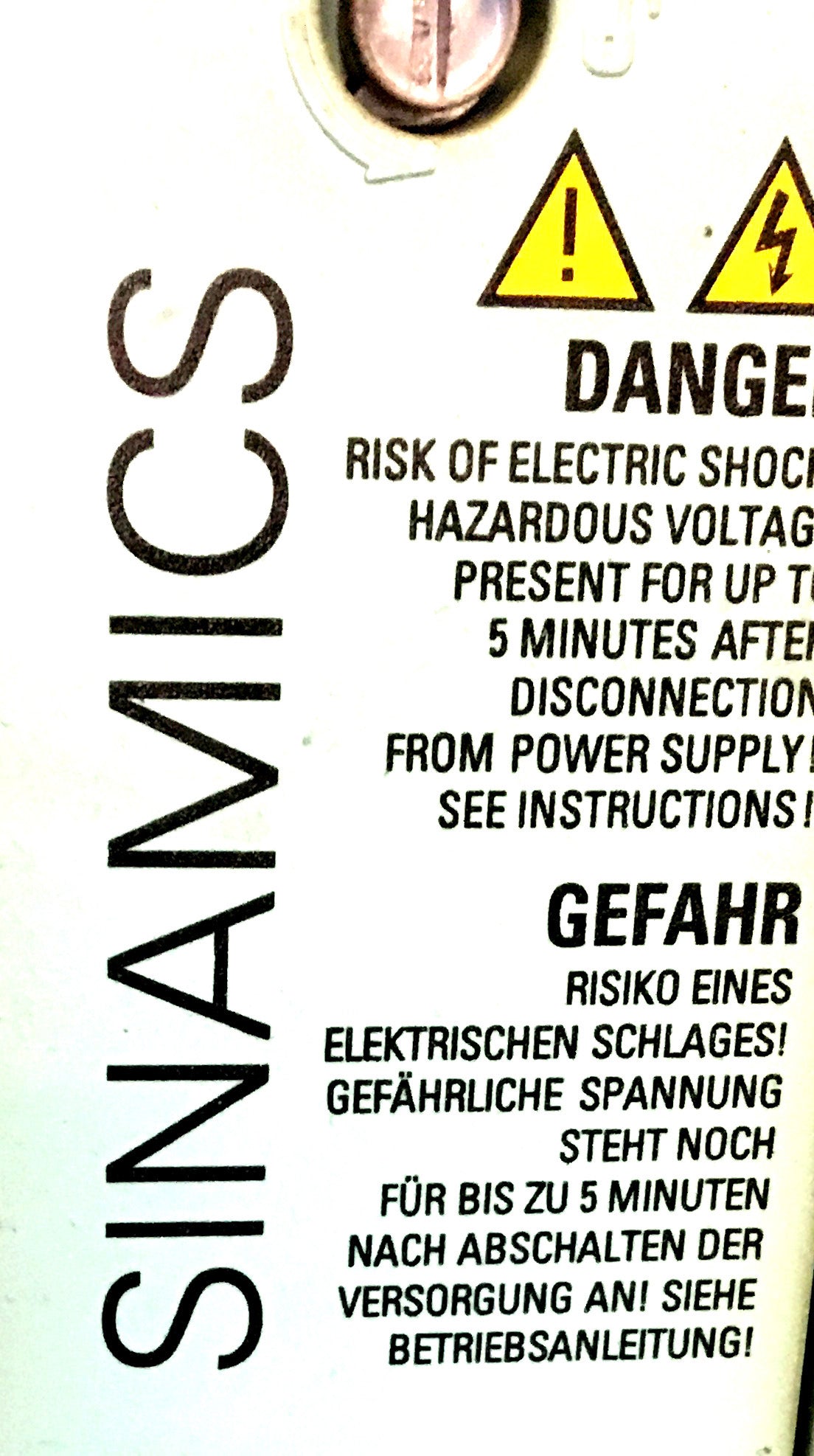 6SL3120-1TE21-0AA3, 4.8kW, Sinamics S120, single-motor (1x9A) drive module