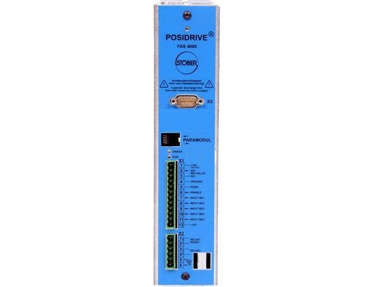 FAS4028, frekvenciaváltó, Posidrive, 4A, 1.5kW, Stöber