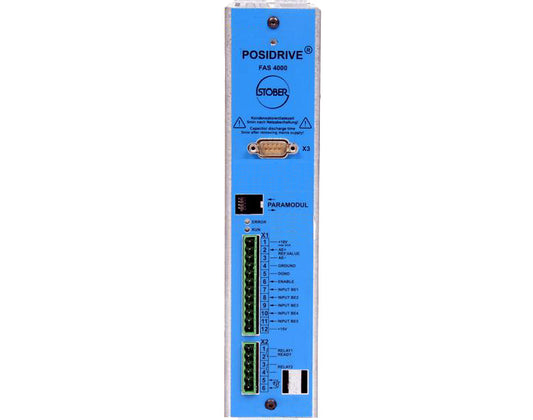 FAS4028, frekvenciaváltó, Posidrive, 4A, 1.5kW, Stöber