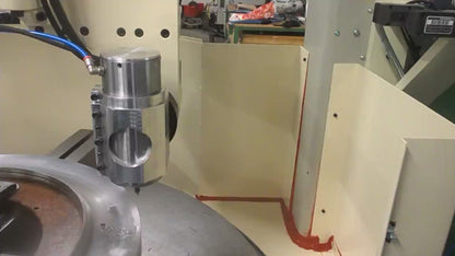 Hochpräzise Graviermaschine aufgebaut auf einem LANG (Typ LGT) Maschinenrahmen (mit Demonstrationsvideo!)