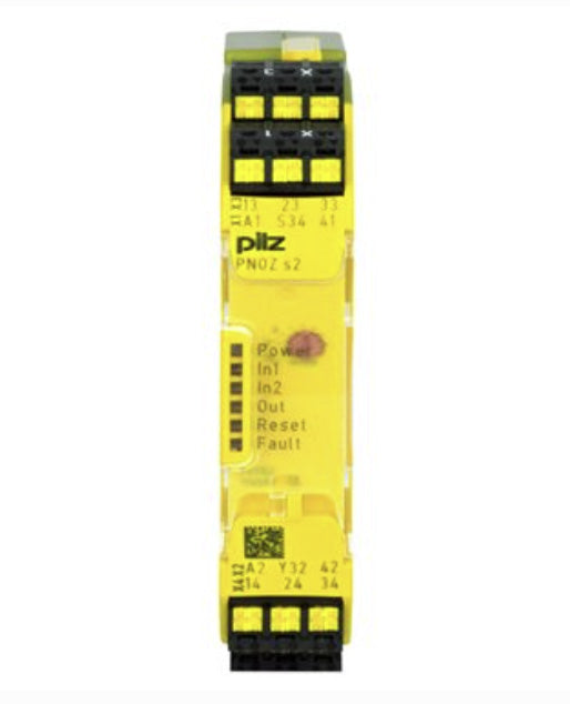 751102, Pilz, PNOZ s2 C 24VDC 3 n/o 1 n/c safety relay