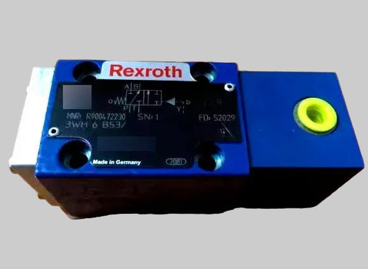 3WH6B53, R900472230, hidraulikus, 4/3-utú irányváltó szelep, Rexroth