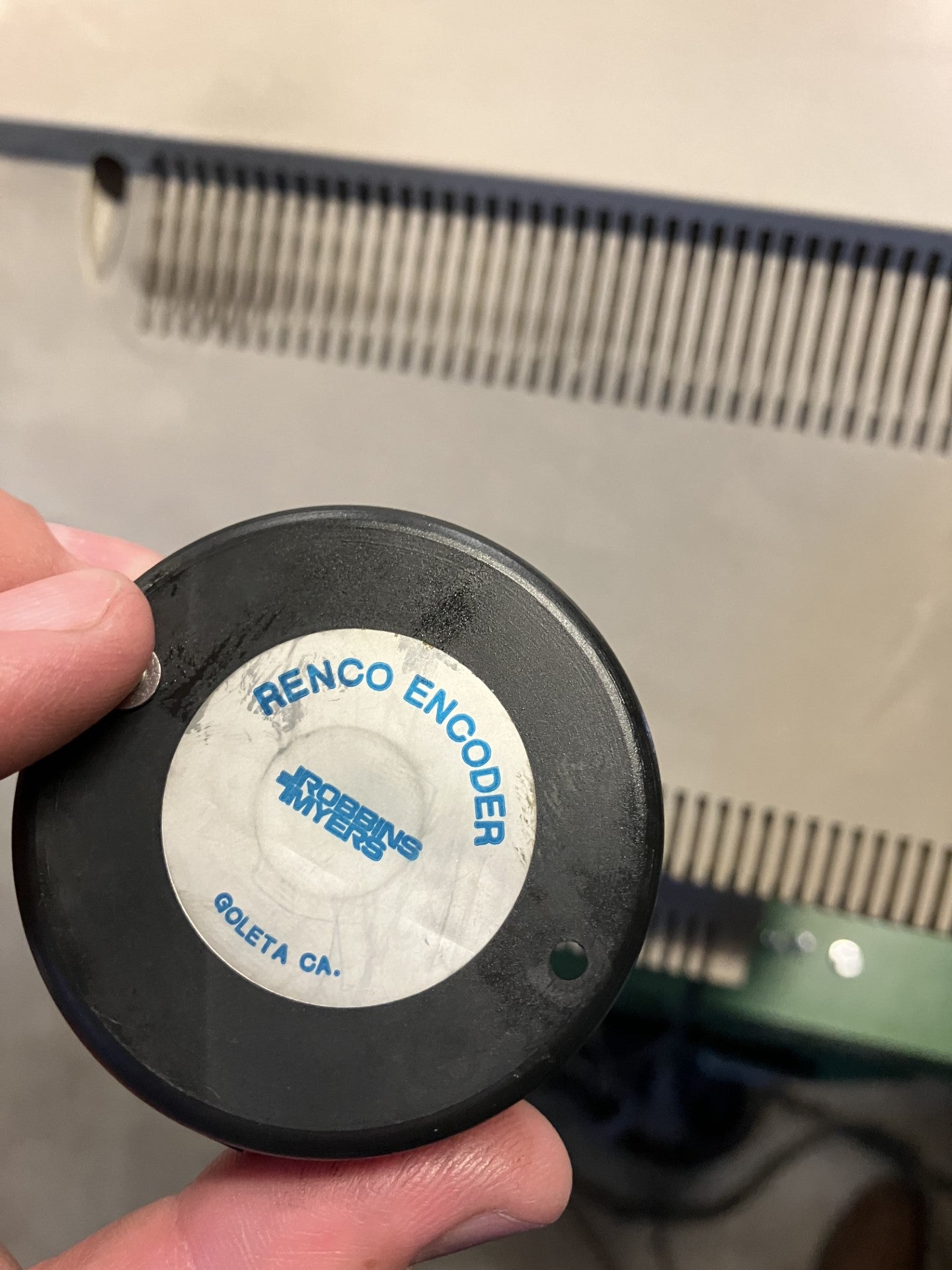 MTE3310-050EE 8916 (von EG&G Torque Systems), Feld-DC-Servomotor, mit RENCO-Drehgeber