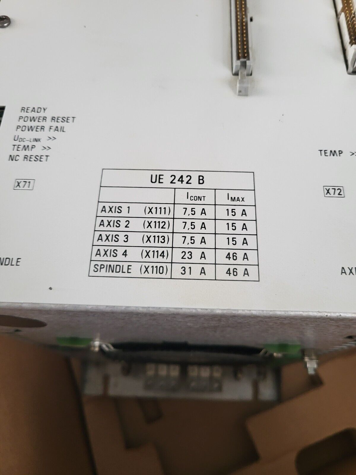UE242B (337 041 895) Heidenhain Kompaktwechselrichter, 22kW