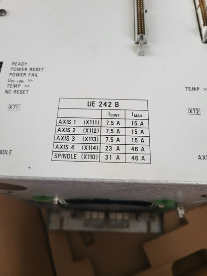 UE242B (337 041 895) Heidenhain Kompaktwechselrichter, 22kW