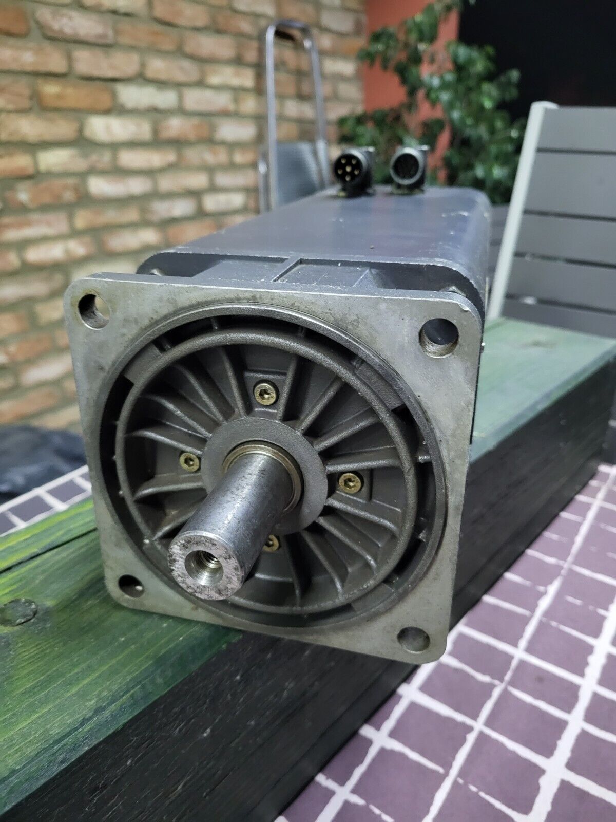 1FT5076-1AC71-3AG0, Siemens, 3-phase, permanent magnet motor, AC feed motor