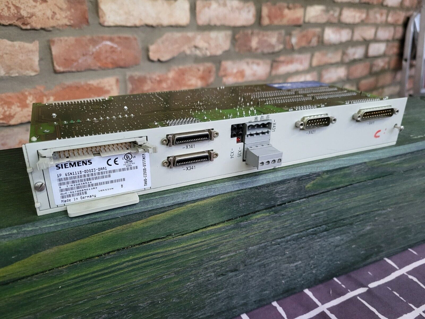 6SN1118-0DG23-0AA1, Simodrive 611-D, Antriebskarte, 1-Achsen, digital
