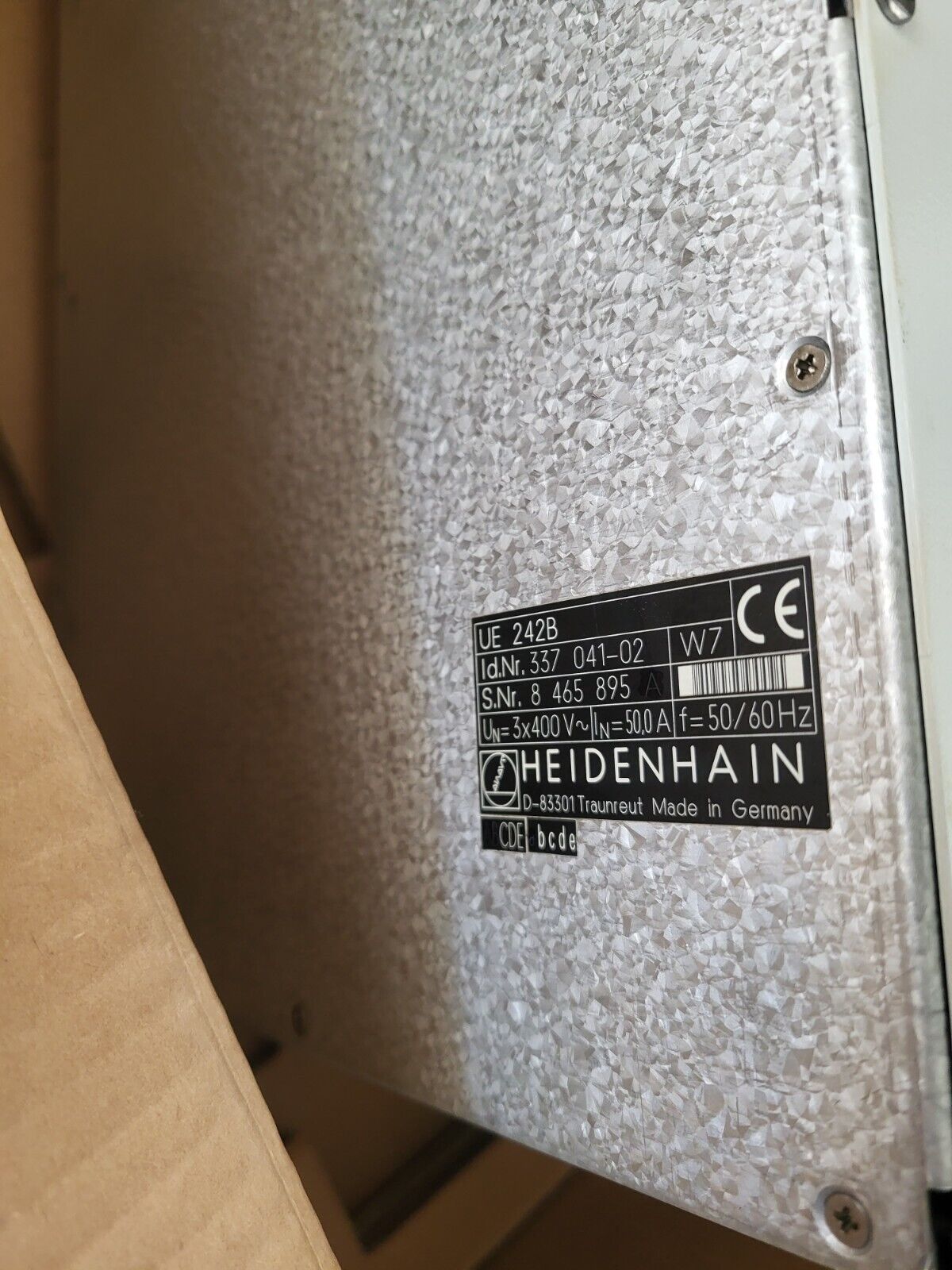 UE242B (337 041 895) Heidenhain Kompaktwechselrichter, 22kW