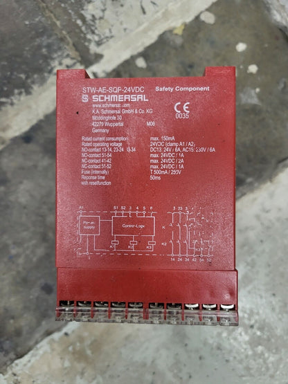 STW-AE-SQP-24V, Schmersal, Sicherheitsrelais