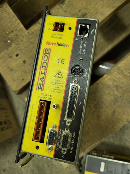 Baldor, Servonode 51, article number SND009-502, single-axis integrated servo drive