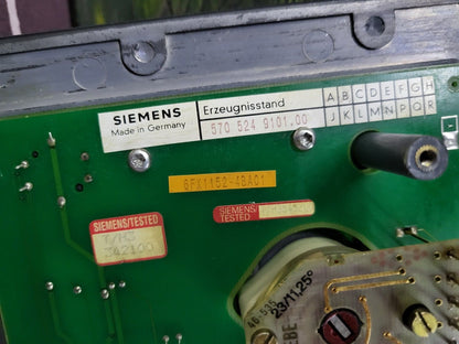 6FC5103-0AD03-0AA0, Siemens, SINUMERIK 840C/840CE vezérlőpanel billentyűzet, B-verzió