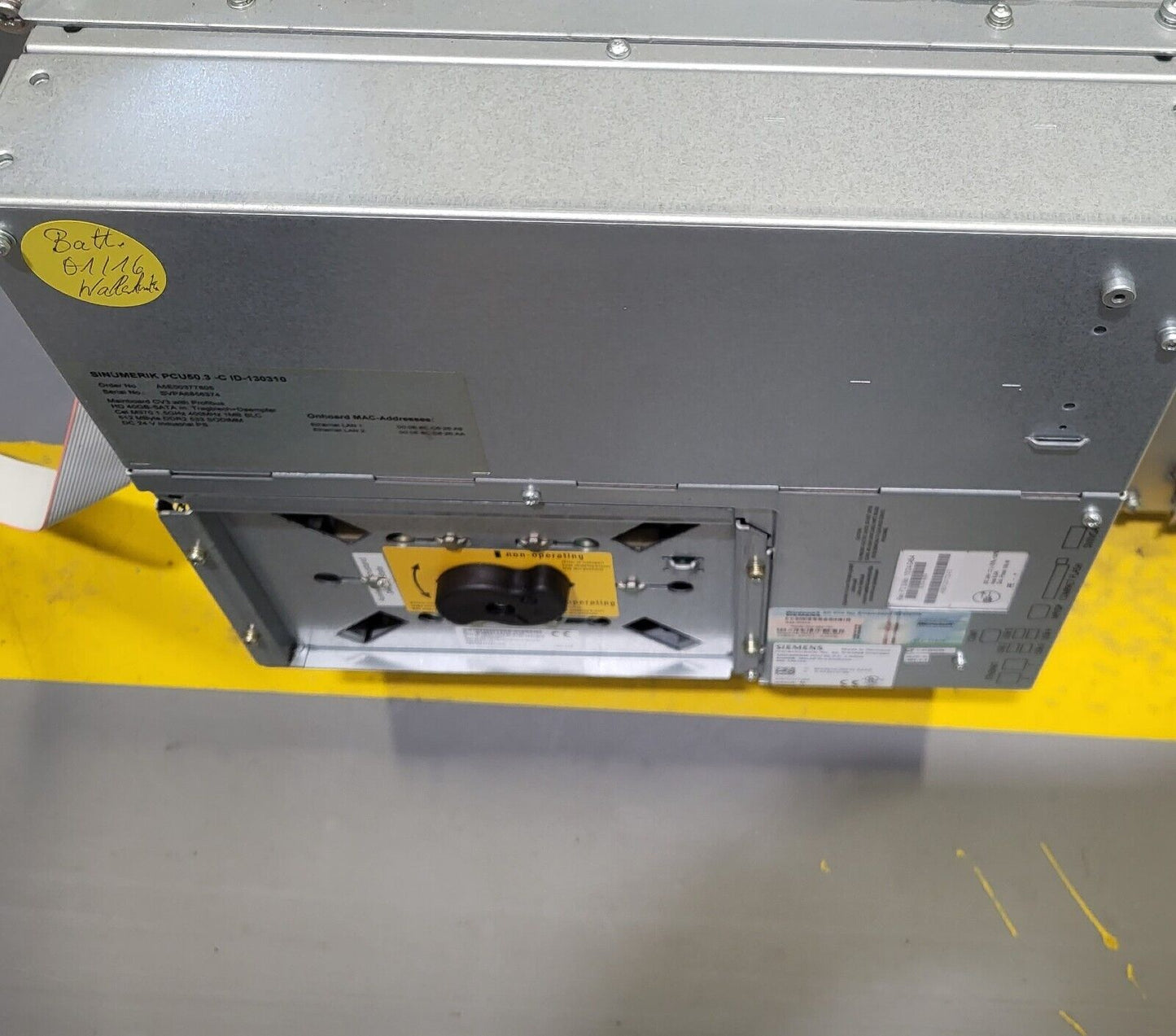 6FC5210-0DF31-2AA0, Siemens, Sinumerik PCU 50.3-C industrial computer, 1.5 GHz, 512 MB