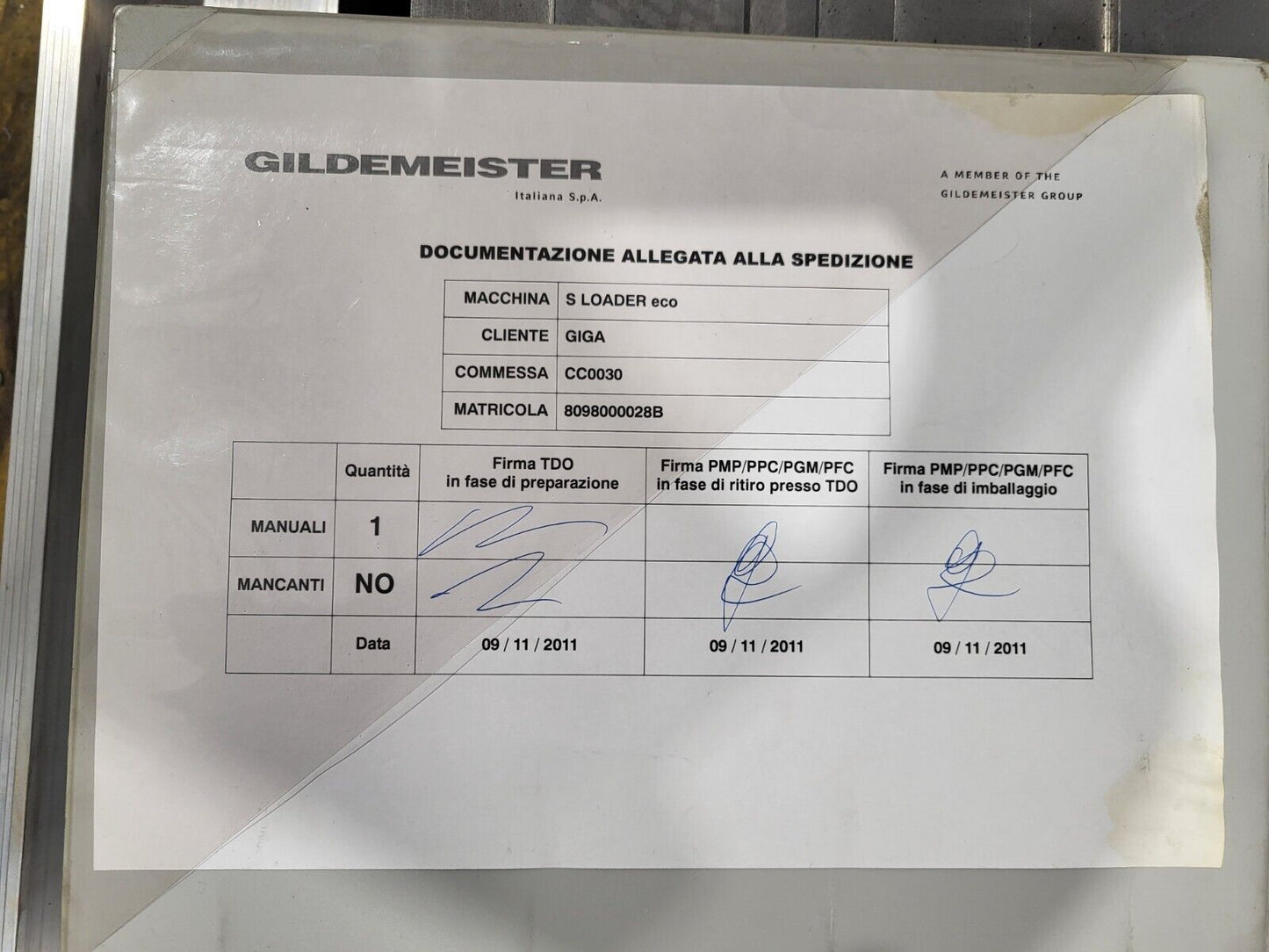 S-LOADER Eco, DMGEcoline, Guildemeister, 8098000028B OEM-cikkszámú száladagoló